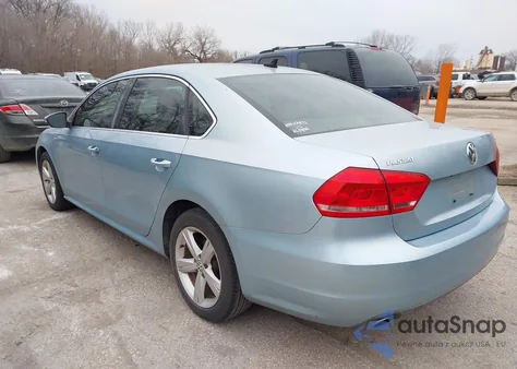 2012 Volkswagen Passat 2.5L Se from USA, damaged, VIN 1VWBH7A30CC094710